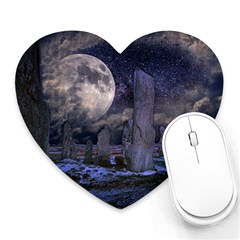 Place Of Worship Scotland Celts Heart Mousepads by Simbadda