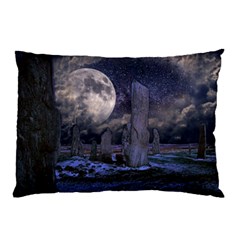 Place Of Worship Scotland Celts Pillow Case by Simbadda