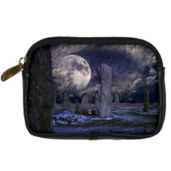 Place Of Worship Scotland Celts Digital Camera Leather Case by Simbadda