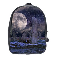 Place Of Worship Scotland Celts School Bag (large) by Simbadda