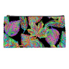 Autumn Pattern Dried Leaves Pencil Cases by Simbadda