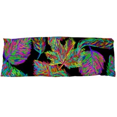 Autumn Pattern Dried Leaves Body Pillow Case Dakimakura (two Sides) by Simbadda