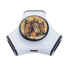 Head Horse Animal Vintage 3-port Usb Hub by Simbadda