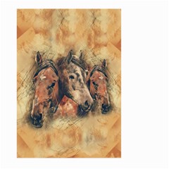 Head Horse Animal Vintage Large Garden Flag (two Sides) by Simbadda