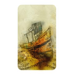 Boat Old Fisherman Mar Ocean Memory Card Reader (rectangular) by Simbadda