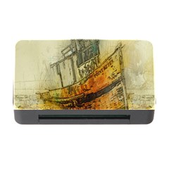 Boat Old Fisherman Mar Ocean Memory Card Reader With Cf by Simbadda