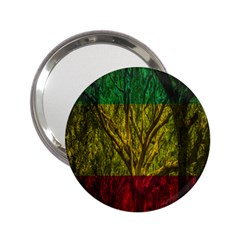 Rasta Forest Rastafari Nature 2 25  Handbag Mirrors by Simbadda