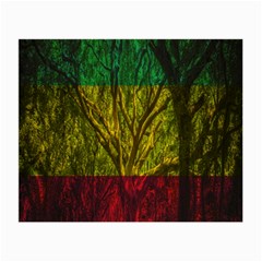 Rasta Forest Rastafari Nature Small Glasses Cloth (2-side) by Simbadda