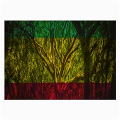 Rasta Forest Rastafari Nature Large Glasses Cloth by Simbadda