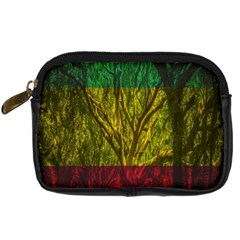 Rasta Forest Rastafari Nature Digital Camera Leather Case by Simbadda