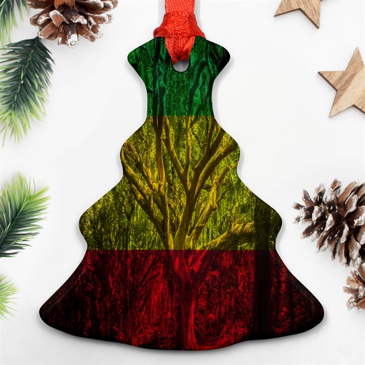 Rasta Forest Rastafari Nature Ornament (Christmas Tree) 