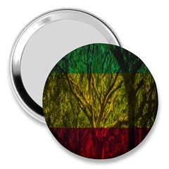 Rasta Forest Rastafari Nature 3  Handbag Mirrors by Simbadda