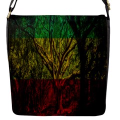 Rasta Forest Rastafari Nature Flap Closure Messenger Bag (s) by Simbadda