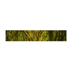 Rasta Forest Rastafari Nature Flano Scarf (mini) by Simbadda