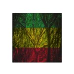 Rasta Forest Rastafari Nature Satin Bandana Scarf Front