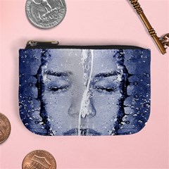 Girl Water Natural Hair Wet Bath Mini Coin Purse by Simbadda