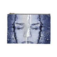 Girl Water Natural Hair Wet Bath Cosmetic Bag (large) by Simbadda