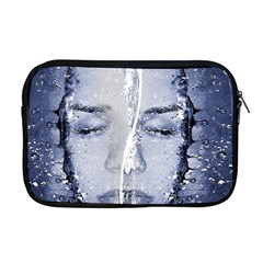 Girl Water Natural Hair Wet Bath Apple Macbook Pro 17  Zipper Case by Simbadda