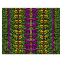 Butterfly Liana Jungle And Full Of Leaves Everywhere Double Sided Flano Blanket (medium)  by pepitasart