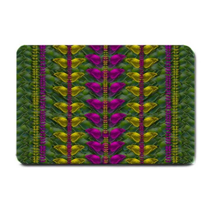 Butterfly Liana Jungle And Full Of Leaves Everywhere Small Doormat 