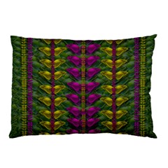 Butterfly Liana Jungle And Full Of Leaves Everywhere Pillow Case by pepitasart