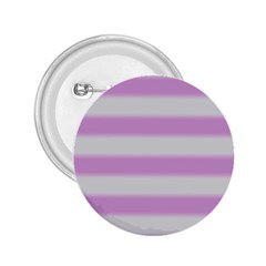 Bold Stripes Soft Pink Pattern 2 25  Buttons by BrightVibesDesign