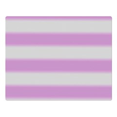 Bold Stripes Soft Pink Pattern Double Sided Flano Blanket (large)  by BrightVibesDesign