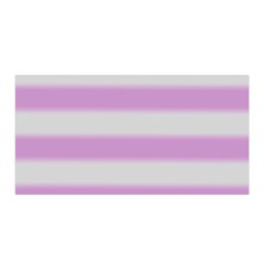 Bold Stripes Soft Pink Pattern Satin Wrap by BrightVibesDesign