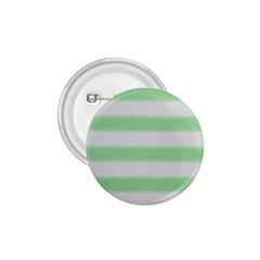 Bold Stripes Soft Green 1 75  Buttons by BrightVibesDesign