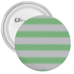 Bold Stripes Soft Green 3  Buttons by BrightVibesDesign