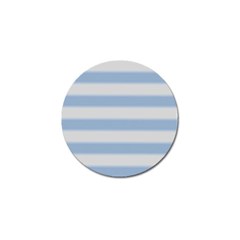 Bold Stripes Soft Blue Golf Ball Marker (10 Pack) by BrightVibesDesign