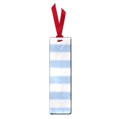 Bold Stripes Soft Blue Small Book Marks by BrightVibesDesign