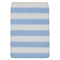 Bold Stripes Soft Blue Removable Flap Cover (l) by BrightVibesDesign