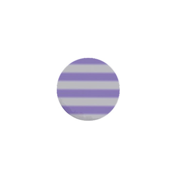 Bold Stripes Soft Purple Pattern 1  Mini Magnets