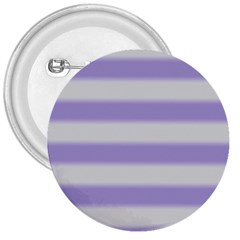 Bold Stripes Soft Purple Pattern 3  Buttons by BrightVibesDesign