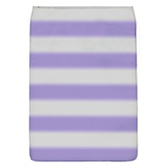 Bold Stripes Soft Purple Pattern Removable Flap Cover (l) by BrightVibesDesign