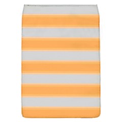 Bold Stripes Yellow Pattern Removable Flap Cover (l) by BrightVibesDesign