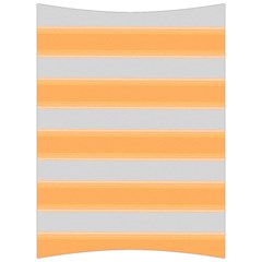 Bold Stripes Yellow Pattern Back Support Cushion by BrightVibesDesign