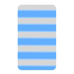 Bold Stripes Bright Blue Pattern Memory Card Reader (rectangular) by BrightVibesDesign