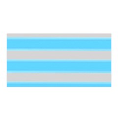 Bold Stripes Turquoise Pattern Satin Wrap by BrightVibesDesign