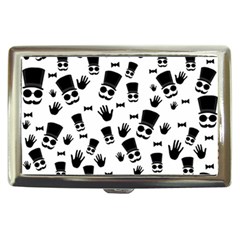 Gentleman Pattern Cigarette Money Case by Valentinaart