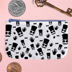 Gentleman Pattern Large Coin Purse by Valentinaart