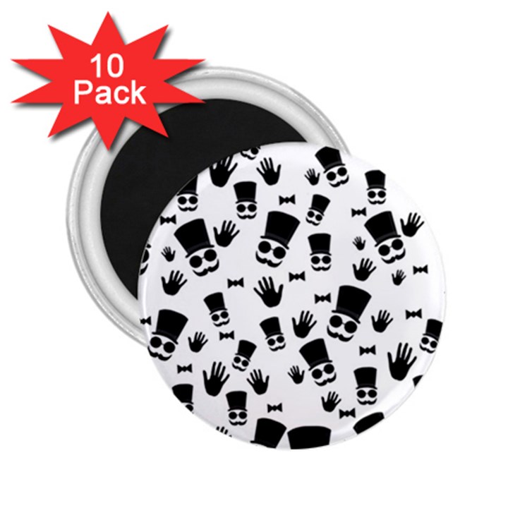 Gentleman pattern 2.25  Magnets (10 pack) 