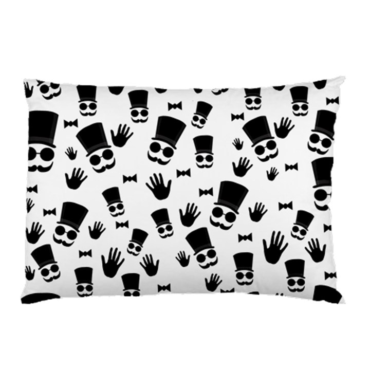 Gentleman pattern Pillow Case