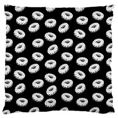 Donuts Pattern Large Cushion Case (one Side) by Valentinaart