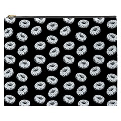 Donuts Pattern Cosmetic Bag (xxxl) by Valentinaart