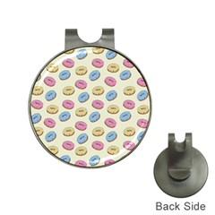 Donuts Pattern Hat Clips With Golf Markers by Valentinaart