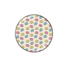 Donuts Pattern Hat Clip Ball Marker by Valentinaart