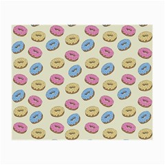 Donuts Pattern Small Glasses Cloth (2-side) by Valentinaart