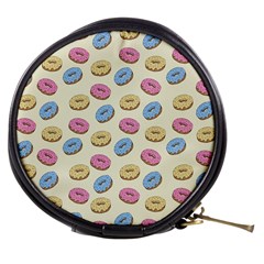 Donuts Pattern Mini Makeup Bag by Valentinaart